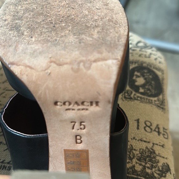 Coach Black leather shoes - Picture 4 of 4